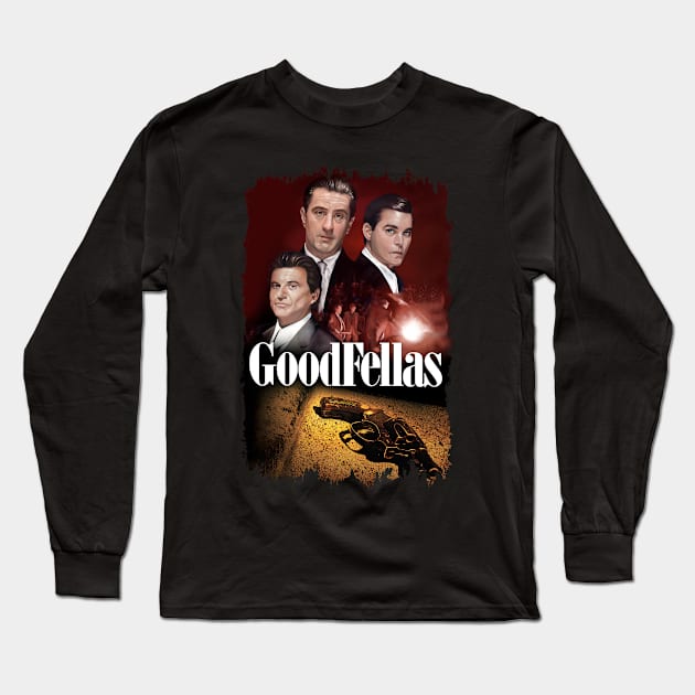 Graphic Vintage Cult Movies Funny Gifts Long Sleeve T-Shirt by Fantasy Forest